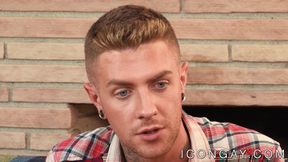 Mature butt banger shoves his dick up young homos asshole