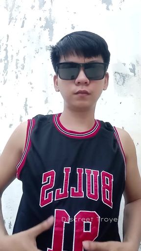 Pinoy Basketball Player with Big Veiny Cock. Outdoor Masturbation. Pinoy Jakol