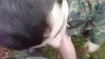 German Military Men Try First Gay Blowjob and Cum Swallowing