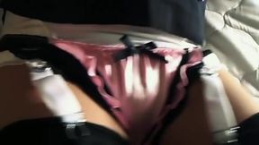 Pencil Skirt Satin Panty Upskirt - Amateurs Video