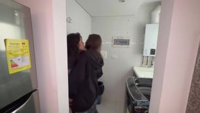 My Girlfriend Discovers Me Being Unfaithful In A Hot Call While We Have Her In The Guest Room