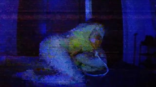 BDSM boytoy slave- She sucks and rides but slenderman was near