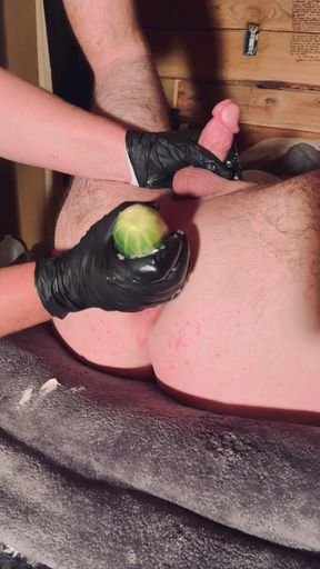 Fisted cucumber huge toys