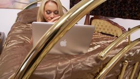 Ashley Paige in sexy stockings likes to fuck good looking dude