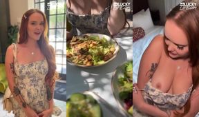 Chloe Foxxe wird wild gushing choked im Kinky Hotel Fuck Video