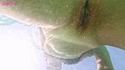 First Time Ever: Underwater Camera Catches Me Pulling Off My Bikini Bottoms in the Ocean