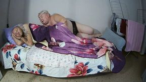 Son-in-law's morning started with a blowjob and sex with his mother-in-law