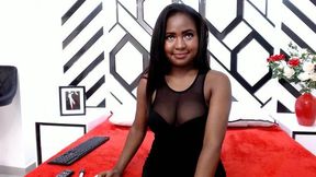 Ebony Girl, Sexy, Spanking, Toys