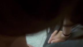 Amateur GF gives the best sloppy blowjob in branded underwear then fucked hard