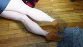 Muscular Calves Focused STUCK under couch clip *850x480*