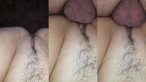 ass licking and pussy fucking (bottom view:)