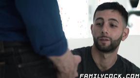 ”Forbidden stepson & daddy doggystyle bareback pounding”