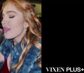 VIXENPLUS Gorgeous Redhead Jia Loves BBC And Anal