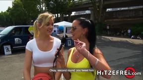 HITZEFREI Gamer girl Anny Aurora fucking a stranger