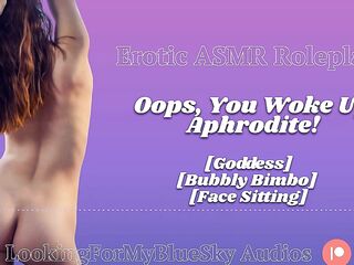 Audio Roleplay - Waking up Aphrodite, bitch goddess of love and sex