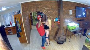 Caught my husband fucking slutty woman