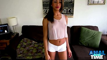 Philly John Rims Veronica Rodriguez Ass In Her Pulled Up Sheer Top!