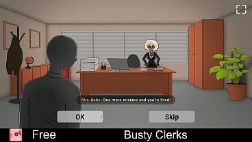 Busty secretary gets impregnated at work