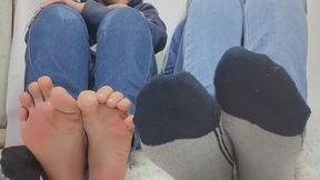 Take off your socks and admire those feet