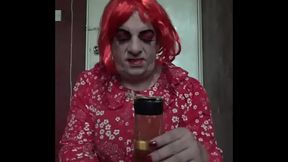 bisexual crossdressing sissy gay mark wright asking for piss so he can swallow it vote me down i will keep uploading it with the 14 voting down wankers