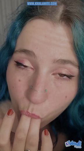 I Finger Myself for You and Suck You off - Sexy Video Call