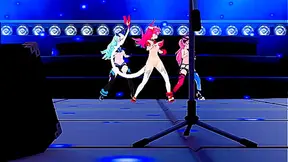 Delta Succumbs to Harem Leaders Temptation in Hot Honkai MMD Fantasies