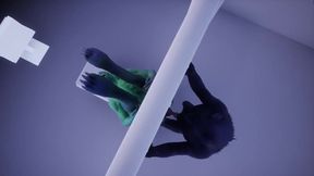 Furry Wolf and Dragon Glory Hole Rough Creampie Gay Animation