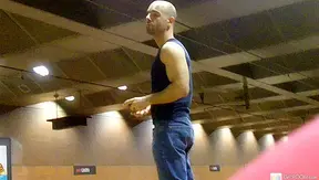 Good Guy Adam Russo Gets Wild in the Elevator -  Gay XXX