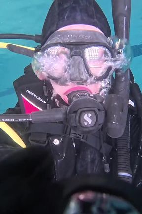 Underwater Domination in Full Scuba Gear