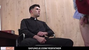 Sinful Anal Pleasure: Priest & Teen Explore Forbidden Lust