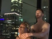 Instagram Fitness Model Gets Her Big Ass Fucked on NYC Rooftop (Public!)