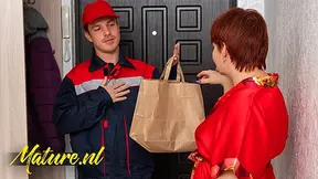 Hungry Mature Cougar Receives Steamy Surprise From Young Lover