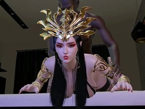 Pixel Fantasy: The Big Boob Goddess Returns- 3D Animation Hentai