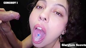 Puerto Rock, Bobby Beefcakes And Satine Summers In Gulps Down Massive Cum Blasts At The