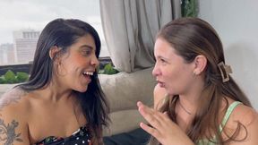 THEY WATCH A MOVIE ONLINE - THEN RECREATE IT WITH INTENSE KISSING - CLIP 1 - YB PRODUCTIONS