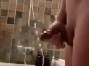 ひとりでオナニーさせられるM男　早漏大量射精