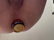 Swallowed a can of Jamaican beer