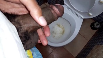 Stepbrother Caught Peeing In Toilet