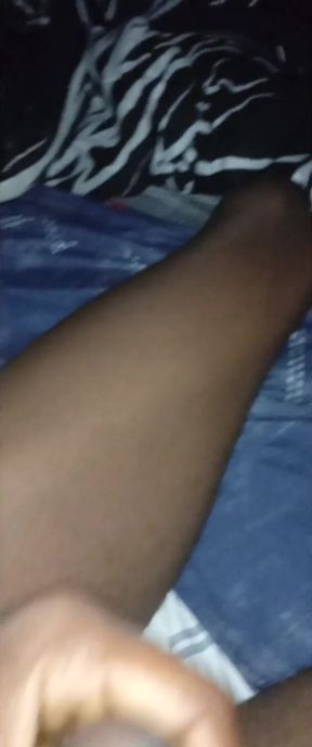 Playing with my dick early in the morning like it's a luxury accessory