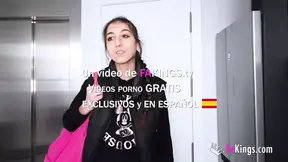 Naughty 18yo cougar babe Vanesa Merino rides her older hubby's cock for the first time