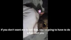 Daddy’s Hard Punishment for His Naughty Stepdaughter Caught Sneaking Porn, Rough Fucking to Teach Her a Lesson