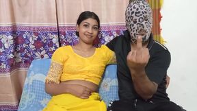 Indian Bengali Stepmom Shared Single Bed and Made Stepson Happy Full Bangla Audio Full face enjoying my sex video