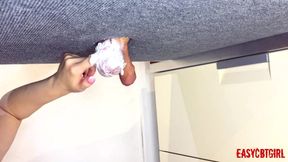 Mistress Shaves Her Slave's Balls on the Milking Board Easycbtgirl