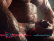 Verbal Dom Muscle Daddy strokes his huge cock