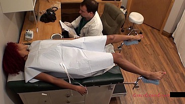 Sexy Red Head Daisy Ducati Gets Mandatory Gyno Exam By Doctor Tampa Before She Can Attend Tampa University - Part 5 of 12 - More MedFet ONLY At GirlsGoneGyno Reup