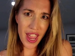 LinaBlackly - Earthquake Busty Wife's Striptease Leads to