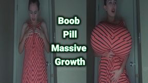 Boob Pills Breast Expansion Fantasy Tits Grow Bigger and BIGGER Transformation Fetish