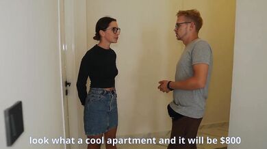 The Husband watches his Wife being Fucked by a realtor for a Discount!