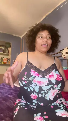 Black ebony redbone talks dirty while squirting during solo female masturbation