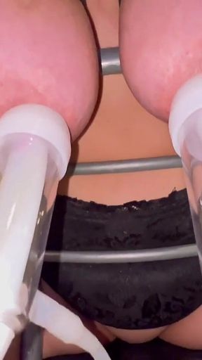 Hucow Gets the Goat Milker and Speculum